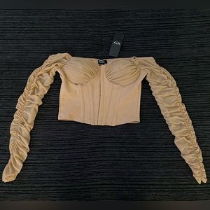 Privy - Rust Rose Flowy Top